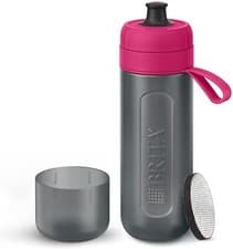 Image of Brita Fill & Go Active Filter Water Bottle Sports 1 MicroDisc Filter 600ml PINK