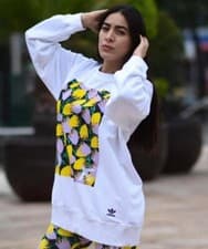 Image of WOMEN'S ADIDAS SWEATSHIRT JUMPER FLORAL