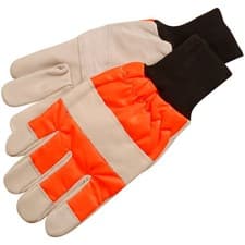 Image of ALM Chainsaw Safety Gloves - Left Hand protection