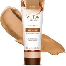 Image of VITA LIBERATA Body Blur - Medium 100ml, Skin Perfecting Leg & Body Makeup, Wash