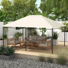 Image of 3 x 4m Gazebo Replacement Canopy Cover Gazebo Roof Replacement