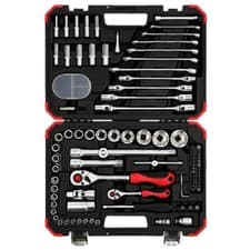 Image of Gedore RED 3300062 Socket Wrench Set 1/4" + 1/2" 92 pieces