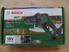 Image of Bosch EasyChain 18V-15-7 Cordless Chainsaw Pruner 18v 2.5ah Battery & Charger