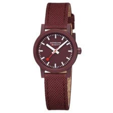Image of Mondaine Women's Watch Classic Wrist Watch 32 MM MS1.32130.LC Textile