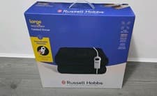 Image of Russell Hobbs Electric Blanket black Heated Throw 130x180