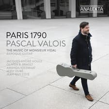 Image of Pascal Valois - Paris 1790 - the Music of Monsieur Vidal [New CD]