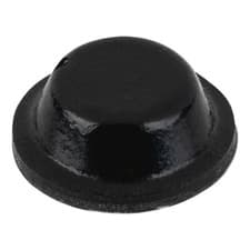Image of R-TECH 310016 PU Round Protective Feet Ø8.0 x 3.0 - Black - Sheet 144