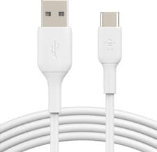 Image of Belkin Boostcharge USB C Charger Cable, USB-C to USB-A Cable, USB Type C Chargin