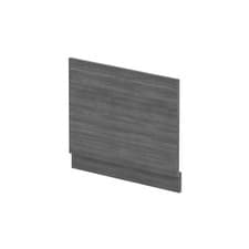 Image of 700mm Bath MFC End Panel & Plinth - Woodgrain Anthracite