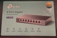 Image of TP-LINK TL-SG108 8-Port 10/100/1000Mbps Desktop Switch