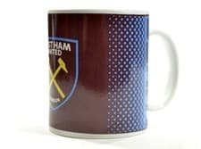 Image of West Ham Boxed Mug Fade Design Boxed Mug Coffee Tea Cup Gift