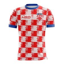 Image of 2025-2026 Croatia Home Concept Football Shirt (Kids)