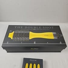 Image of Drybar Double Shot Oval Blow-Dryer Brush New and Clips