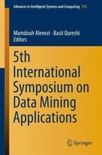 Image of 5th International Symposium on Data Mining Applications - 9783319787527