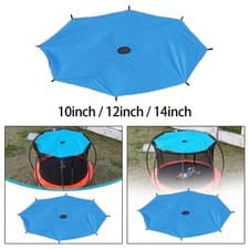 Image of Trampoline Cover Tear-Proof, Trampoline Awning, Garden Trampoline Rain Cover,