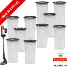 Image of 10x Dust Pods Bags For Numatic Quick NQ100 / Henry HEN100 Cordless Vacuum