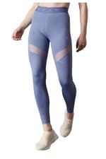 Image of Adidas Hyperglam High-Rise Sports Leggings for Women Blue XL
