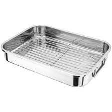Image of Judge 39 x 28 x 6cm Roasting Pan with Rack
