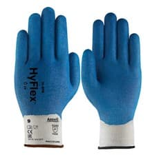 Image of HyFlex 11-919 Fully Coated Nitrile Gloves Liquid, Oil, Grease Protection Size 7