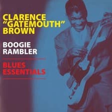 Image of Clarence “Gatemouth” Brown - Boogie Rambler - Blues Essentials (LP)