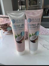 Image of HAIR TECHNIQUES  COCONUT OIL SHAMPOO FOR DRY & DAMAGED  HAIR  2 X 300ml