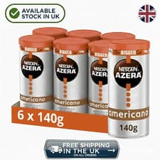 Image of NESCAFÉ Azera Americano Instant Coffee 140g Pack of 6 | Barista Style Blend