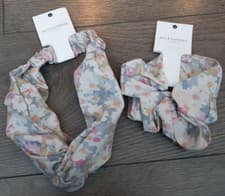 Image of Accessorize Ladies Floral Headband & Hair Bobble BNWT