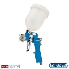 Image of Draper Gravity Air Paint Spray Gun 500Ml 1.4/1.8mm 28358 Adjustable Patterns