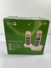 Image of Doro PhoneEasy 100w duo Cordless Phone Twin Pack - Large Buttons - Working