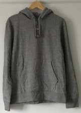 Image of Marks & Spencer Mens Grey Hoodie Sweatshirt Size Medium 38-40 inch