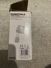 Image of CURRYS ESSENTIALS HAND MIXER-white