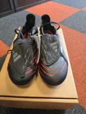 Image of Adidas Predator League FT Football Boots Black Red UK 7 EU 40 2/3 BNWT No Box