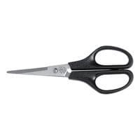 Image of 5 Star Office Scissors 140mm Stainless Steel Blades ABS Handles Black