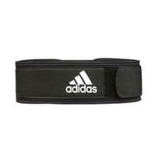 Image of Adidas Essential Weight Lifting Belt Gym Strength Training Back Support Workout