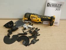 Image of DeWALT DCS356 18v 3 speed oscillating multi tool bare unit + mesh accessory set