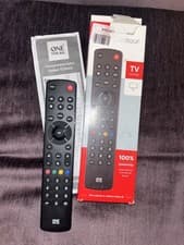 Image of One For All URC1210 Contour TV Universal Remote Control - Black