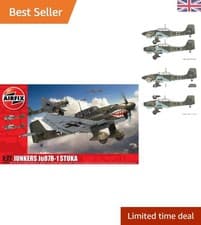 Image of Model Set - A03087A Junkers Ju87 B-1 Stuka Model Building Kit - Plastic Model...