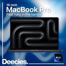 Image of 16-inch MacBook Pro Apple M5 Pro 18c CPU 20c GPU 48GB Ram 1TB SSD Space Black