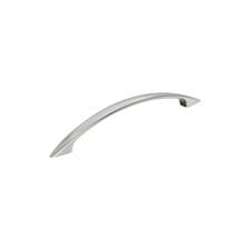 Image of Arc 6-5/16 inch (160mm) Center-to-Center Satin Nickel Cabinet Pull, BP69158G10