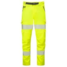 Image of Leo Workwear Starcross Leo Ecoviz Womens Stretch Work Trouser Class 2 Hi Vis