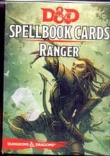 Image of D&D 5 / DUNGEONS & DRAGONS 5 SPELLBOOK CARDS RANGER IN ENGLISH