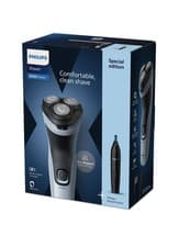 Image of Philips Series 3000X Electric Shaver Wet & Dry Rechargeable Blue original