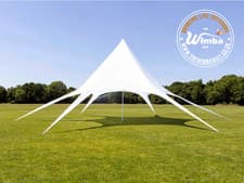 Image of Star Stretch Tent Marquee Gazebo Canopy 10m 14m 120gsm 300D Party Wedding Garden