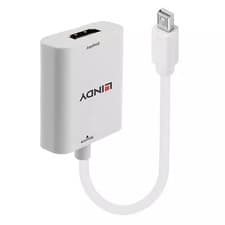 Image of Lindy Mini DisplayPort 1.2 to HDMI 2.0 18G Active Converter