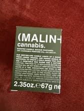 Image of Malin + Goetz Cannabis Luxury Scented Candle 67g Brand New in Box