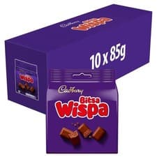 Image of Cadbury Bitsa Wispa Bag - 85g (Pack of 10) £19.99