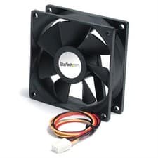 Image of StarTech 60x25mm High Air Flow Dual Ball Bearing Computer Case Fan w/ TX3