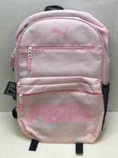 Image of Puma Meridian 5.0 Backpack, Padded Straps, Item Organizer, Bottle Pocket (Pink)