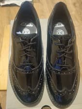 Image of Clarks Girls Lace Up School Shoes Loxham Brogue Y Size 4 F Eur 37 RRP £55