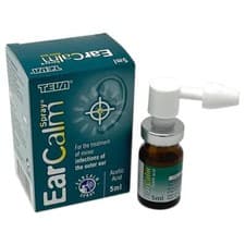 Image of EarCalm Spray 5ml | For Treatment of Minor Outer Ear Infections | Acetic Acid